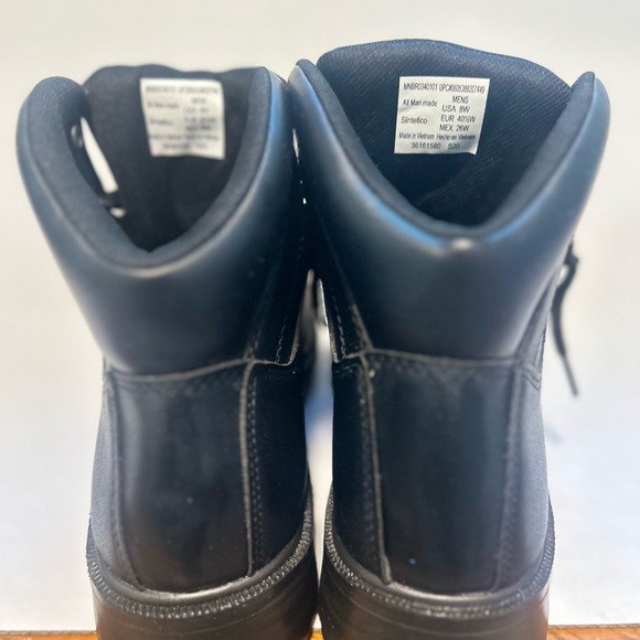 Men’s size 8w black Brahma lace work boots - Picture 5 of 7